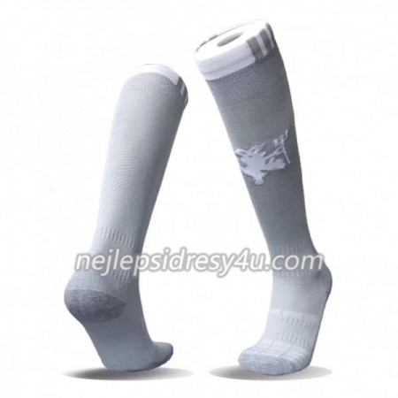 Manchester United 2017-18 Dětské Ponožky Alternativní Šedá